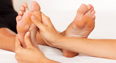 foot pressure point to heal