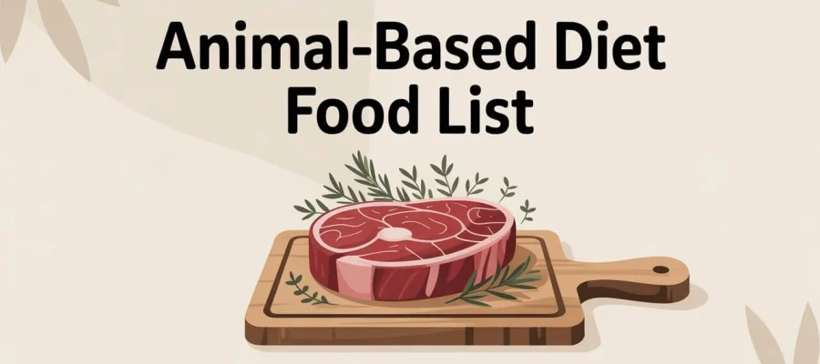 Animal Based Diet Food List Animal-Based Diet Food List